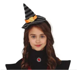 opaska-czarownicy-kapelusz-26646bz-w-paski-czarno-srebny-mini-halloween-wie