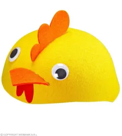 czapka-kurczaczek-kurczak-kura-0471iw-ptaka-kurczaczka-zolta