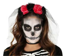 opaska-halloween-z-welonem-26268bz-rozami-meksykanska-dia-de-los-muertos-ti