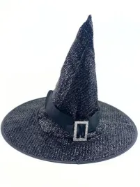 kapelusz-czarownicy-z-klamra-tc58726-srebrna-czarny-halloween