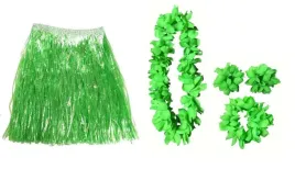 zestaw-hawajski-zielony-ca263z-5el-spodnica-naszyjnik-opaska-bransoletki