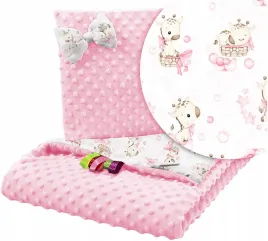 kocyk-do-wozka-poduszka-zestaw-minky-dwustronny-2w1-babymam