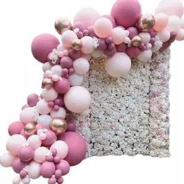 girlanda-balony-dekoracja-roz-wesele-urodziny
