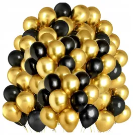 balony-czarne-i-zlote-chromowane-36cm-duze-urodzinowe-100szt-na-urodziny