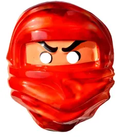 maska-ninja-ludzik-go-czerwony-pm066-plastikowa