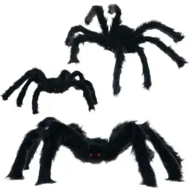 pajak-czarny-wlochaty-45cm-tg53254-dekoracja-halloween