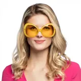 okulary-disco-zolte-02554z-stan-nowy