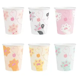 kubeczki-kotki-urodzinowe-6szt-151167-papierowe-220ml-koty