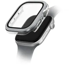 etui-uniq-voute-do-apple-watch-series-10-46mm-szklo-hartowane-srebrny