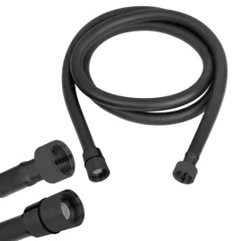 waz-natryskowy-prysznicowy-150cm-czarny-mosiezne-koncowki-black-z-oringiem