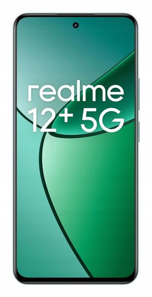 ﻿Smartfon realme 12+ 5G 8/256GB Dual SIM NFC Zielony Z Ładowarką