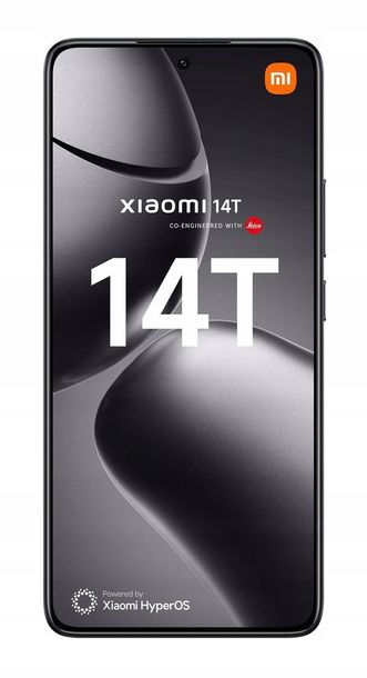 Smartfon Xiaomi 14T 12/512GB 5G NFC TITAN BLACK Nowy Oryginalny