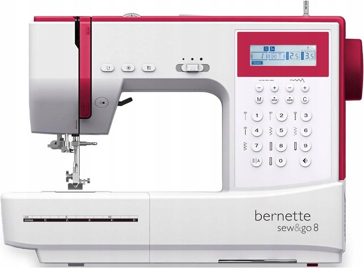 Bernette Sew&GO 8 komputerowa maszyna do szycia z 197 programami NOWA