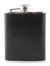 piersiowka-zippo-steel-black-leather-180ml