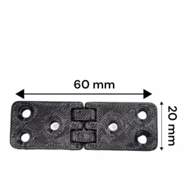 zawias-plaski-60x20-z-otworami-zawiasy-meblowy-wydruk-3d-360st