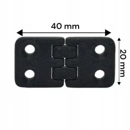 zawias-plaski-40x20-z-otworami-zawiasy-meblowy-wydruk-3d-360s