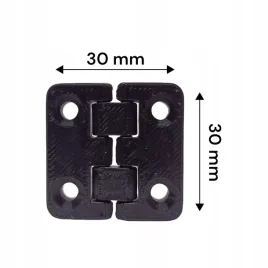 zawias-plaski-30x30-z-otworami-zawiasy-meblowy-wydruk-3d-360s