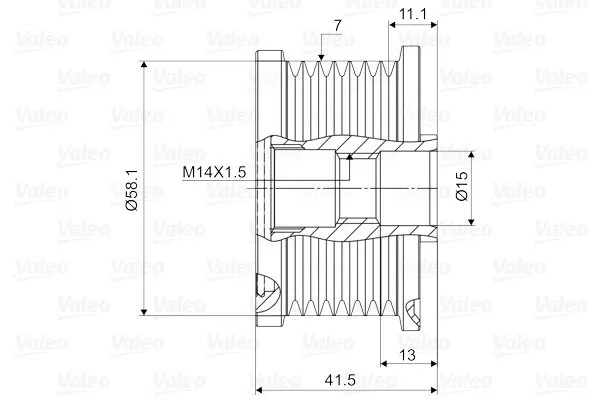 kolo-pasowe-alternatora-588082-val-typ-samochodu-autobusy-samochody-dostawcze-samochody-osobowe