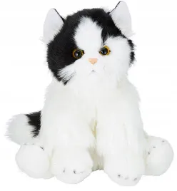 maskotka-pluszowy-kot-przytulanka-perski-24cm-czarno-bialy-miekka-zabawka