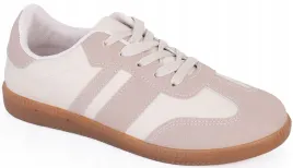 8723-bezowe-sneakersy-trampki-damskie-wygodne-sznurowane-37
