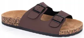 8736-brazowe-klapki-meskie-z-klamra-42
