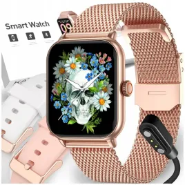 smartwatch-damski-zegarek-wodoodporny-pl-menu-rozmowy-smart-watch-3-paski