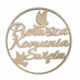 napis-drewniany-pierwsza-komunia-swieta-kolo