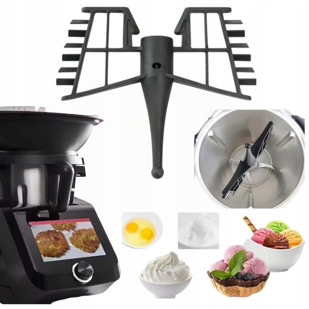 ﻿Motylek Mieszadło do Lidlomixa Silvercrest MONSIEUR CUISINE SMART CONNECT