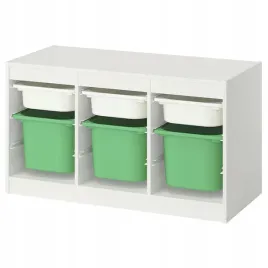 ikea-trofast-regal-bialy-6-pojemnikow-bialy-zielony
