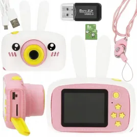 aparat-cyfrowy-dla-dzieci-fotograficzny-40-mpx-3-gry-bialy-krolik-karta-8gb