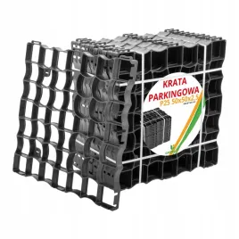 eko-krata-parkingowa-p25-czarna-geokrata-trawnikowa-ogrodowa-50x50x25-cm