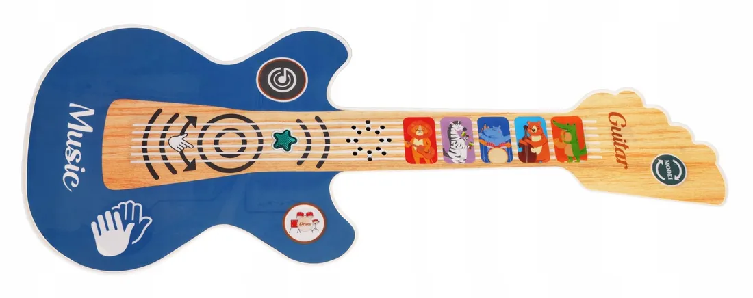gitara-dla-najmlodszych-z-funkcja-swiatel-stan-nowy