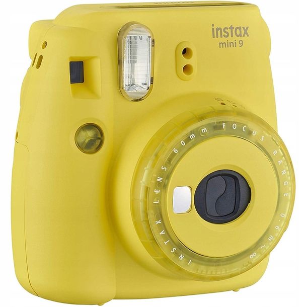 ﻿Aparat natychmiastowy Fujifilm Instax Mini 9 żółty fioletowy różowy zielony