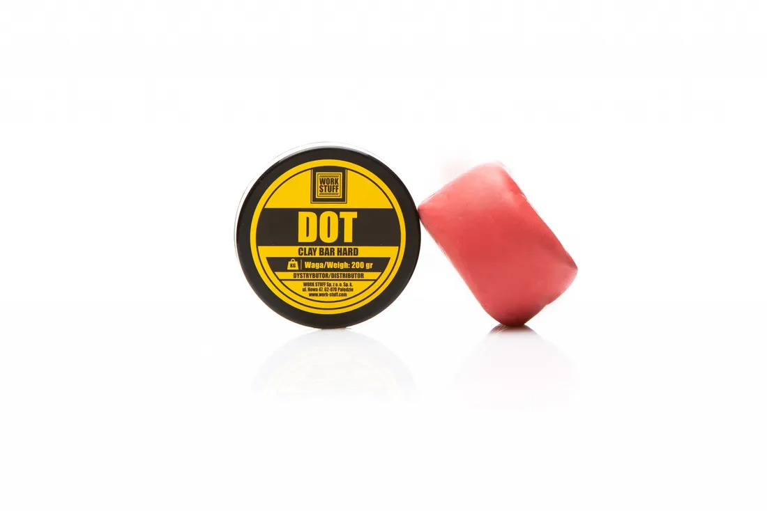 glinka-do-lakieru-work-stuff-dot-clay-bar-hard-200-g-pojemnosc-opakowania-200-g