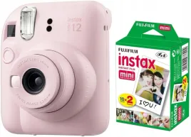 aparat-natychmiastowy-fujifilm-instax-mini-12-rozowy-wklady-20-zdjec