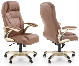 brazowy-fotel-biurowy-obrotowy-gabinetowy-carlos-halmar