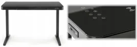 czarne-biurko-120x60-z-elektrycznie-regulowana-wysokoscia-usb-ladowarka-b52