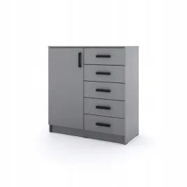 mlodziezowa-komoda-sigma-s2-5s-90-cm-z-szufladami-szara