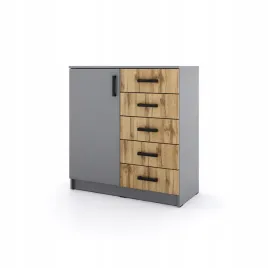 mlodziezowa-komoda-sigma-s5-5s-90-cm-z-szufladami-dab-wotan
