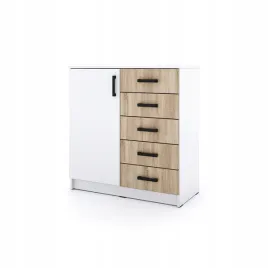 mlodziezowa-komoda-sigma-b4-5s-90-cm-z-szufladami-dab-sonoma
