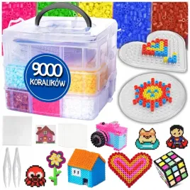 mega-zestaw-9000-prasowanka-koraliki-do-prasowania-xxl-kreatywny-na-prezent
