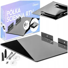 polka-scienna-rtv-wiszaca-szklana-dekoder-konsola-odtwarzacz-dvd-max-10-kg