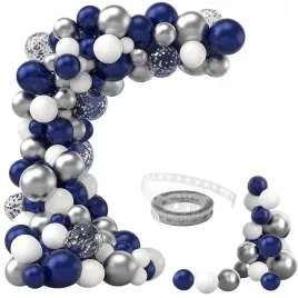 zestaw-dekoracji-girlanda-granatowo-srebrna-balony-granatowe-srebrne-party