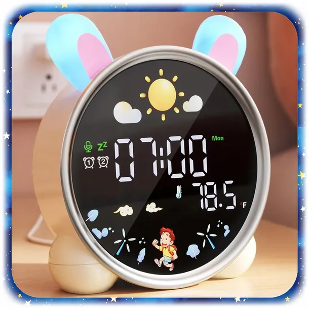 zegar-budzik-krolik-dla-dzieci-lampka-nocna-led-timer-bialy-szum-akumulator-plec-unisex