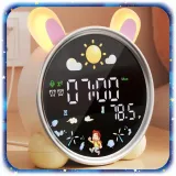 zegar-budzik-krolik-dla-dzieci-lampka-nocna-led-timer-bialy-szum-akumulator-plec-unisex-wiek-dziecka-0