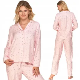 moraj-bardzo-delikatna-wiskozowa-dluga-rozpinana-pizama-damska-6200-002-xl