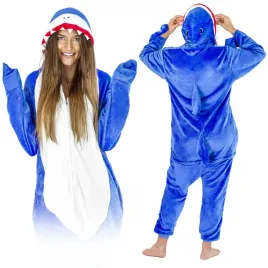 przebranie-kostium-kombinezon-jednoczesciowy-ciepla-pizama-shark-onesie-xl