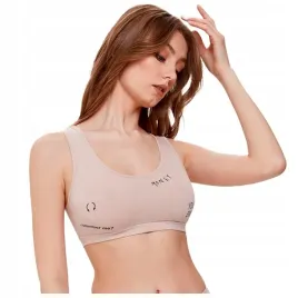top-damski-bawelniany-bustier-wzor-tatuaz-conte-lbe-1477-rozowy-l