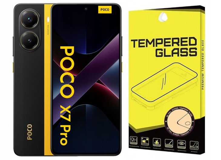 ﻿Smartfon Xiaomi POCO X7 Pro 5G 12/512GB 5G AMOLED NFC Dual SIM Żółty Yellow
