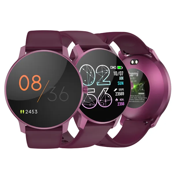 smartwatch-bemi-ari-rozowy-ksztalt-koperty-okragla